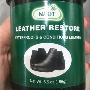 Naot waterproofs and condition leather